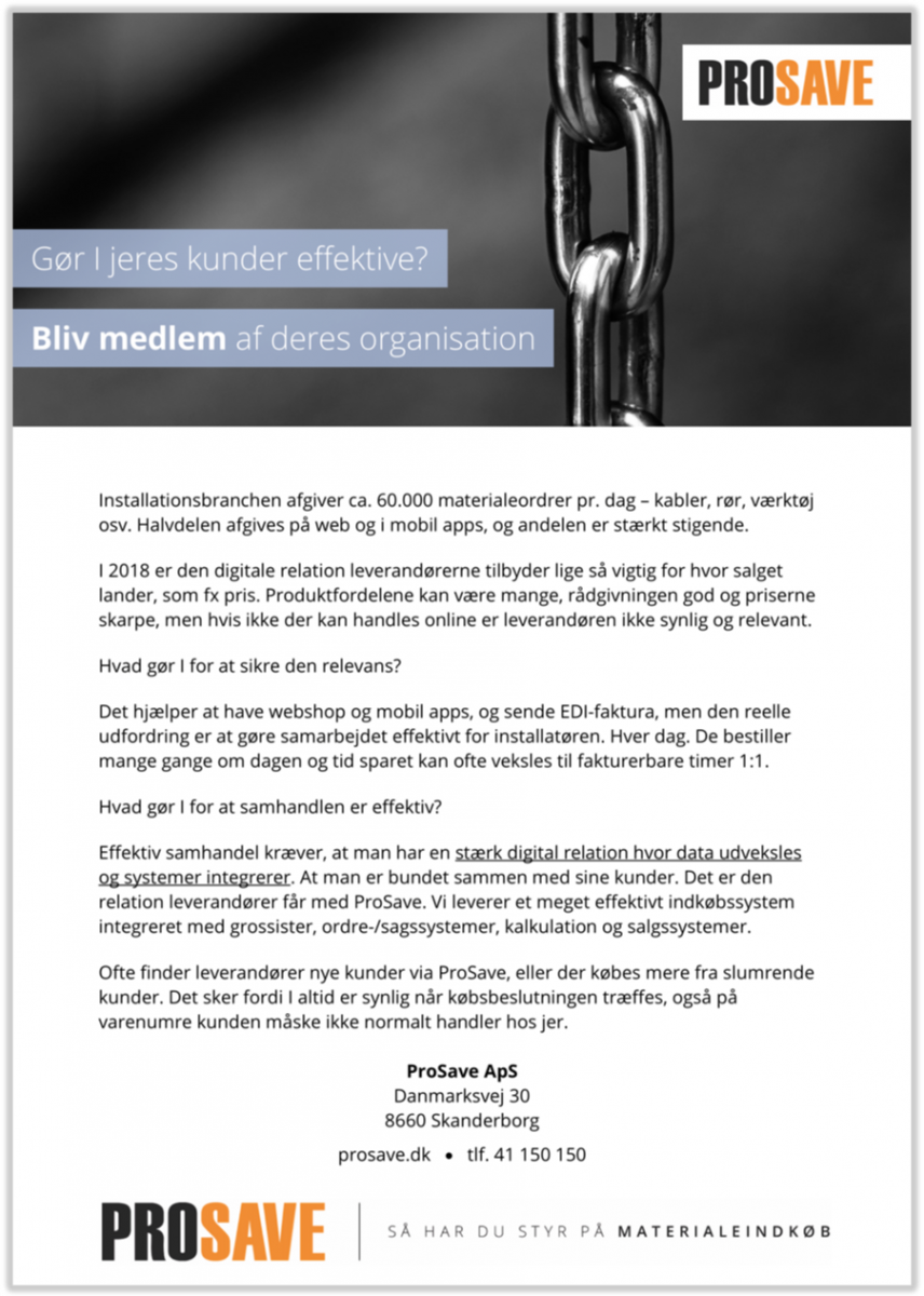 Bliv medlem af kundernes organisation